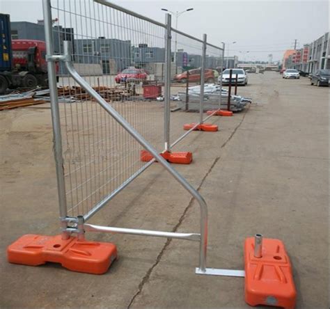 Australia Welded Wire Mesh Construction Site Temporary Fence With Braceandclamp China Temporary