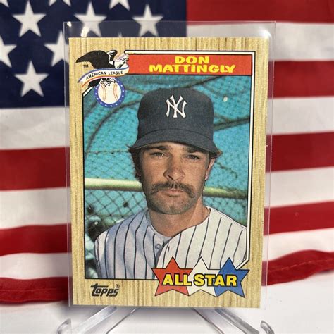 Don Mattingly Topps American League All Star New York