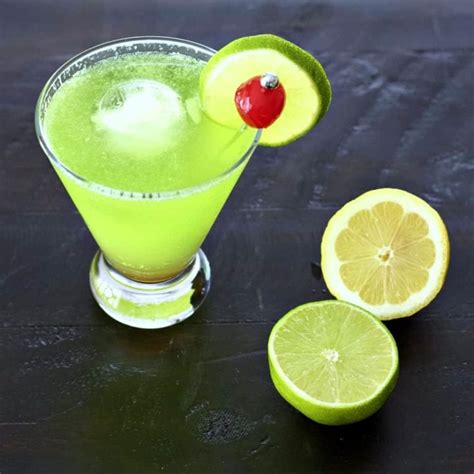 Vibrant Midori Sour Drink Recipe Homemade Food Junkie