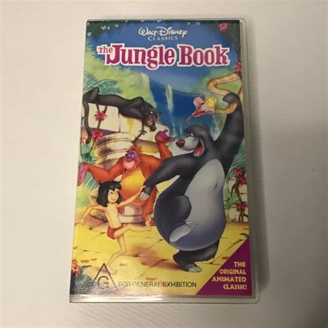 The Jungle Book Vhs The Original Animated Classic Eur Picclick Fr