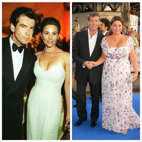 Il aime sa femme malgré son apparence Pierce Brosnan et sa femme de