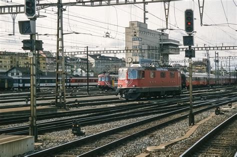 The Transport Library SBB Re 4 4II 11110 Green Livery Arriving At