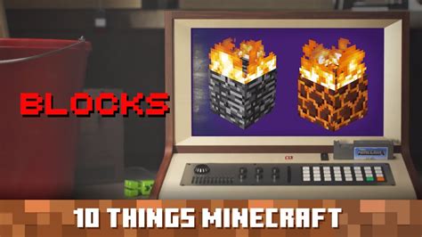 Blocks Ten Things You Probably Didn T Know About Minecraft Youtube