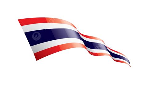 Thailand Flag Clipart Vector Thailand National Flag Banner Thai