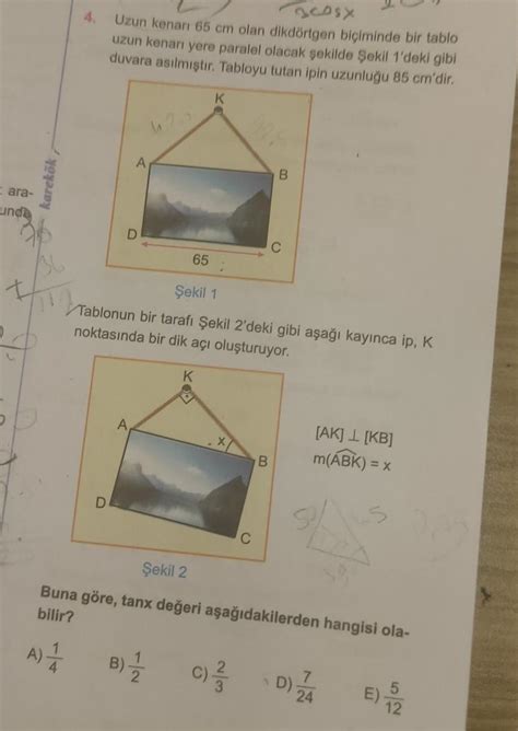 11 sinif trigonometri sorusu işlemli cevap atın Eodev