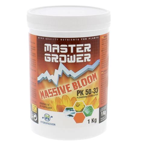 Stimulant Massive Bloom Kilo Master Grower Jardin De Poche