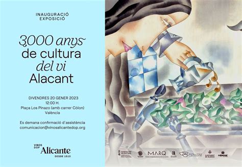 Exposición 3000 años de cultura del vino Alicante