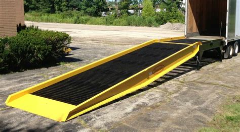 Dock Ramp Ground Copperloy Yard Ramps Loading Dock Ramps