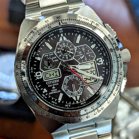 Citizen Eco Drive Skyhawk Manual C65 6