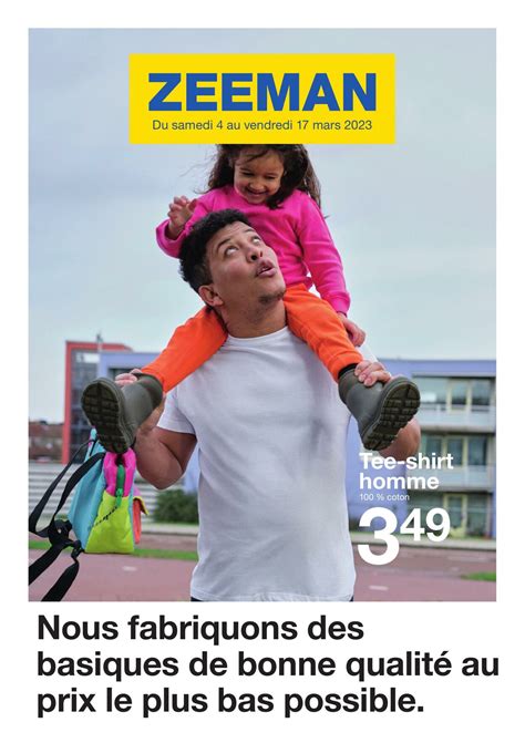 Zeeman Catalogue Promotionnel Valable Partir Du Au