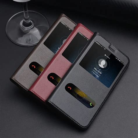 Genuine Luxury PU Leather Case For Huawei Honor 9 Case Flip Cover