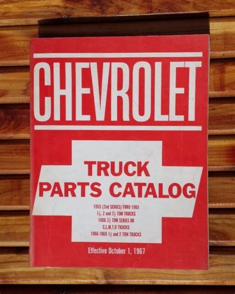 Classic Chevrolet Truck Parts Catalog