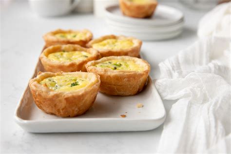 Muffin Tin Veggie Quiches With Puff Pastry Crust Chef Janet