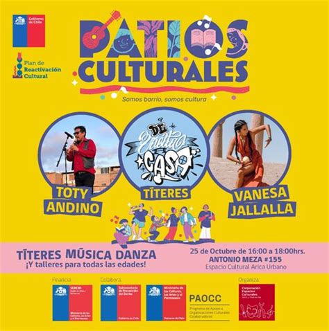 Patio Cultural en Guañacagua 3 Corporación Red de Espacios Culturales