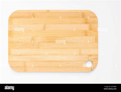 Natural Bamboo Hardwood Chopping Cutting Board With Finger Thumb Hole