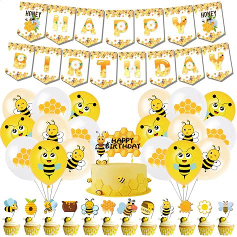 Buy Honey Bee Birthday Decorations Bumble Bee Party Decoration For