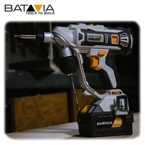 Винтоверт BATAVIA Twin Drill Maxxpack 18 V Многоцветен eMAG bg