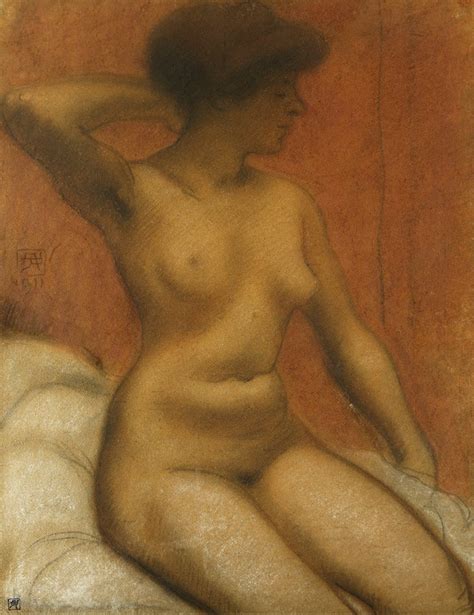 Seated Nude By Armand Rassenfosse Buy Fine Art Print