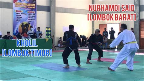 Sirkuit Pencak Silat Ntb Zona Lombok Barat Vs Lombok Timur Kelas D