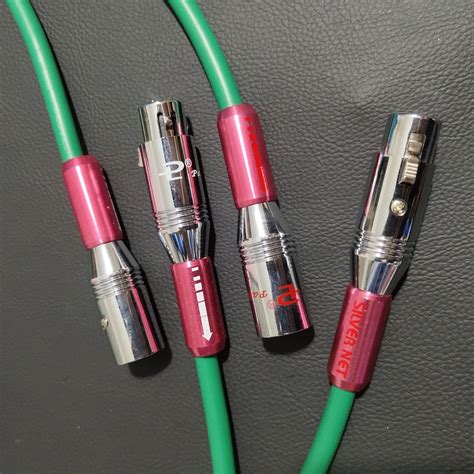 Actual Shooting Mcintosh N Ofc Silver Plated Hifi Xlr Audio Cable