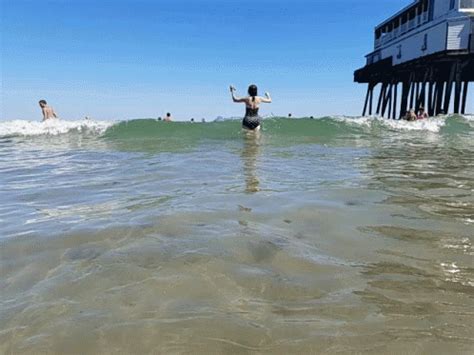 Waves Beach GIF - Waves Beach Ocean - Discover & Share GIFs