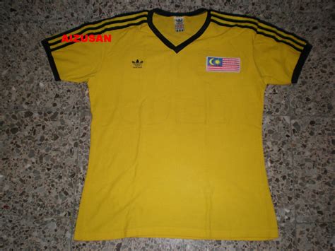 KelabJersiKita: Malaysia 1981 Matchworn Adidas Jersey