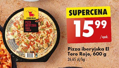 Pizza Iberyjska El Toro Rojo Cena Promocje Opinie Sklep Blix