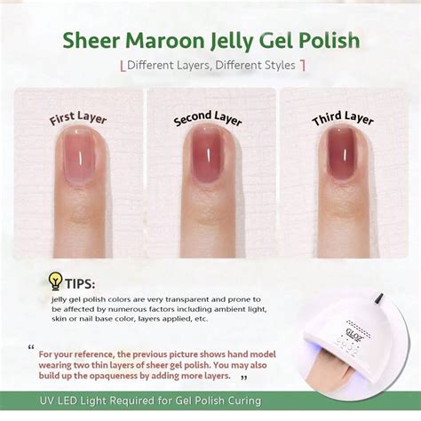 Jelly Gel Nail Polish Set Colors Neutral Sheer Milky White Nude Pink