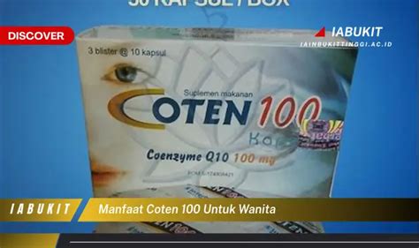 Intip 7 Manfaat Coten 100 Untuk Wanita Yang Wajib Kamu Tahu Discover