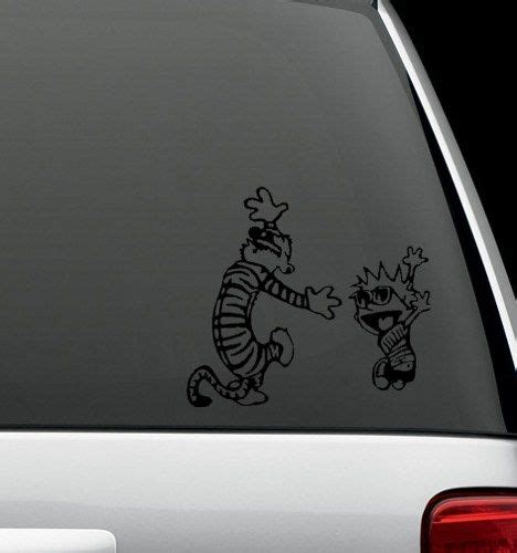 Calvin And Hobbes Dancing Decal Vinyl Car Sticker Free Shipping