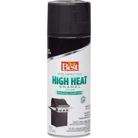 Rust Oleum Do It Best High Heat Enamel Bbq Black Spray Paint