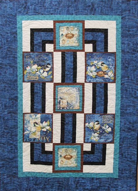 Bird Panel Quilt Idea Fabric Panel Quilts Panel Quilt Patterns Panel Quilts