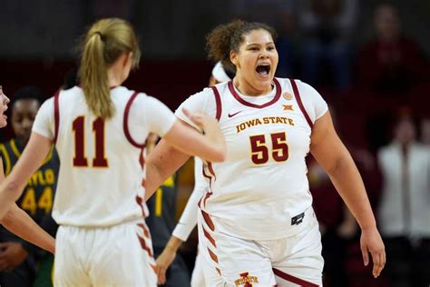 Audi Crooks Scores 23 Points As Iowa State Womens Basketball Upends No