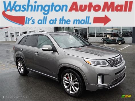 2015 Titanium Silver Kia Sorento Limited Awd 107043742 Photo 21