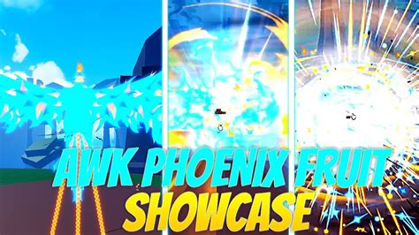 HOW TO AWAKEN PHOENIX FRUIT SHOWCASE One Fruit Simulator YouTube