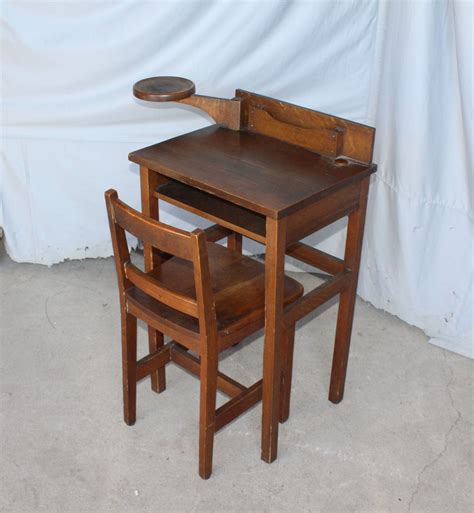 Bargain John's Antiques | Antique Quartersawn Oak Telephone table Stand and Chair - Bargain John ...