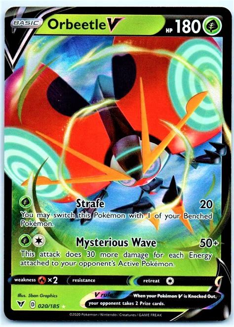 Orbeetle V Prices Pokemon Vivid Voltage Pokemon Cards