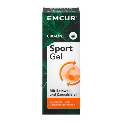 Emcur Sport Gel Mit Beinwell Und Synthetischem CBD EMCUR