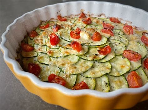 Recettes De Gratin De Courgettes De Ma Fourchette Est Italienne