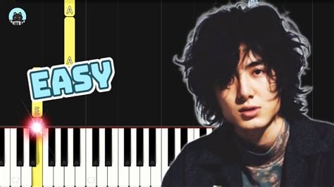 Fujii Kaze Shinunoga E Wa Easy Piano Tutorial Sheet Music Youtube