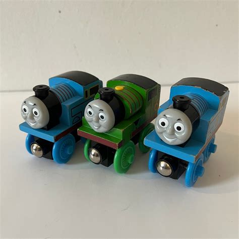 Thomas the Train Wooden Train Vintage Thomas Wooden Railway - Etsy