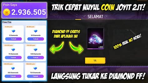 APLIKASI PENGHASIL DIAMOND FREEFIRE GRATIS TRIK NUYUL COIN DI