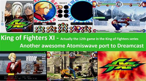 King Of Fighters Xi Atomiswave To Dreamcast Port Youtube