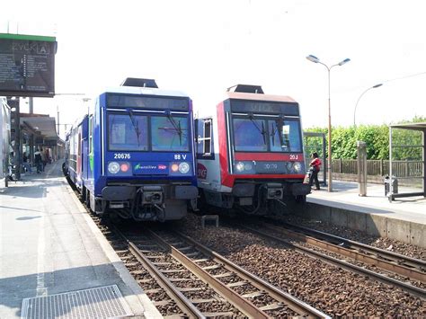 Rame Z 20500 A Villeneuve Saint Georges Saint Denis Trains Grand