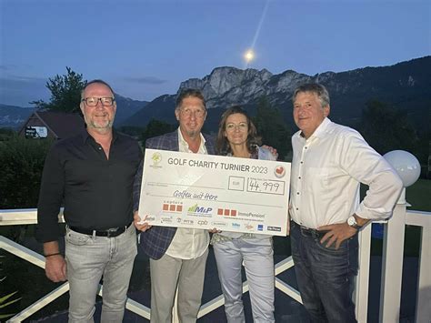 Turnier In Mondsee Golfer Sammelten Euro F R Krebskranke Kinder