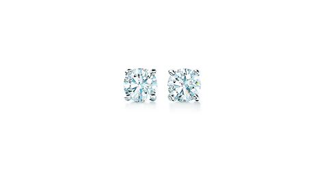 Diamond Earrings in Platinum | Tiffany & Co.