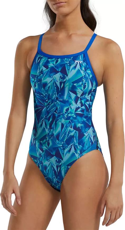 Tyr Women S Durafast Elite Crystalized Diamondfit One Piece Swimsuit Dick S Sporting Goods