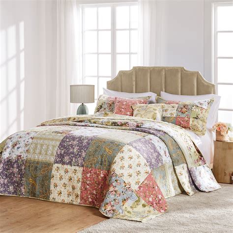 August Grove® Bauer 100 Cotton Patchwork Quilt Set And Reviews Wayfair