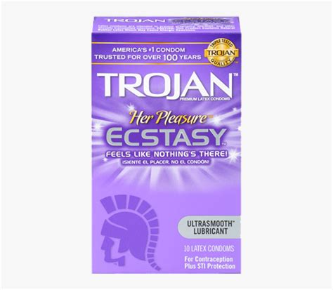 Trojan Condoms Purple Box Hd Png Download Kindpng