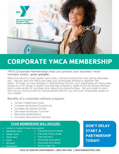 Corporate Membership – YMCA of Greater Spartanburg